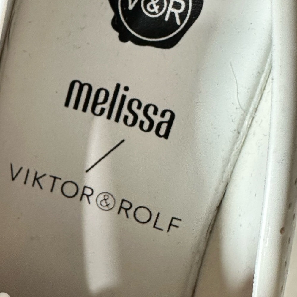 Melissa + Viktor & Rolf Kick Off Buckle Up Platform Jelly Sneakers Women’s 8 - Picture 10 of 11